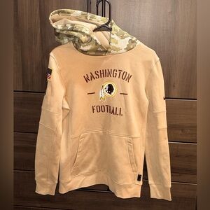 Nike NFL Washington Football Beige Hoodie